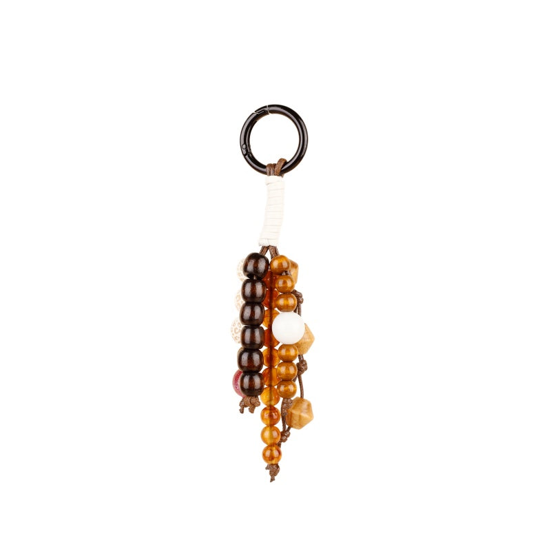 Handmade Natural Keychain | Retro Versatile Charm Accessory
