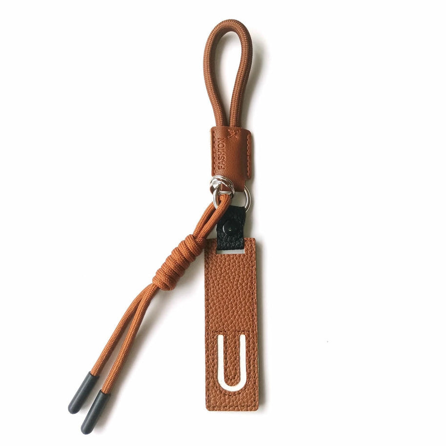 Whale Keychain | Leather Letter Charm | Cute Bag Pendant