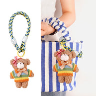 Plush Dog Keychain | Cute Bag & Car Charm Versatile Gift