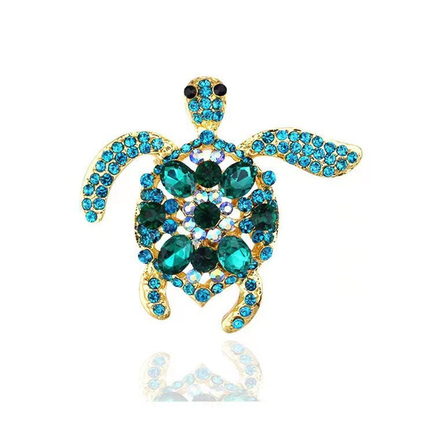 Fashion Animal Pin Turtle Brooch | Vintage Western