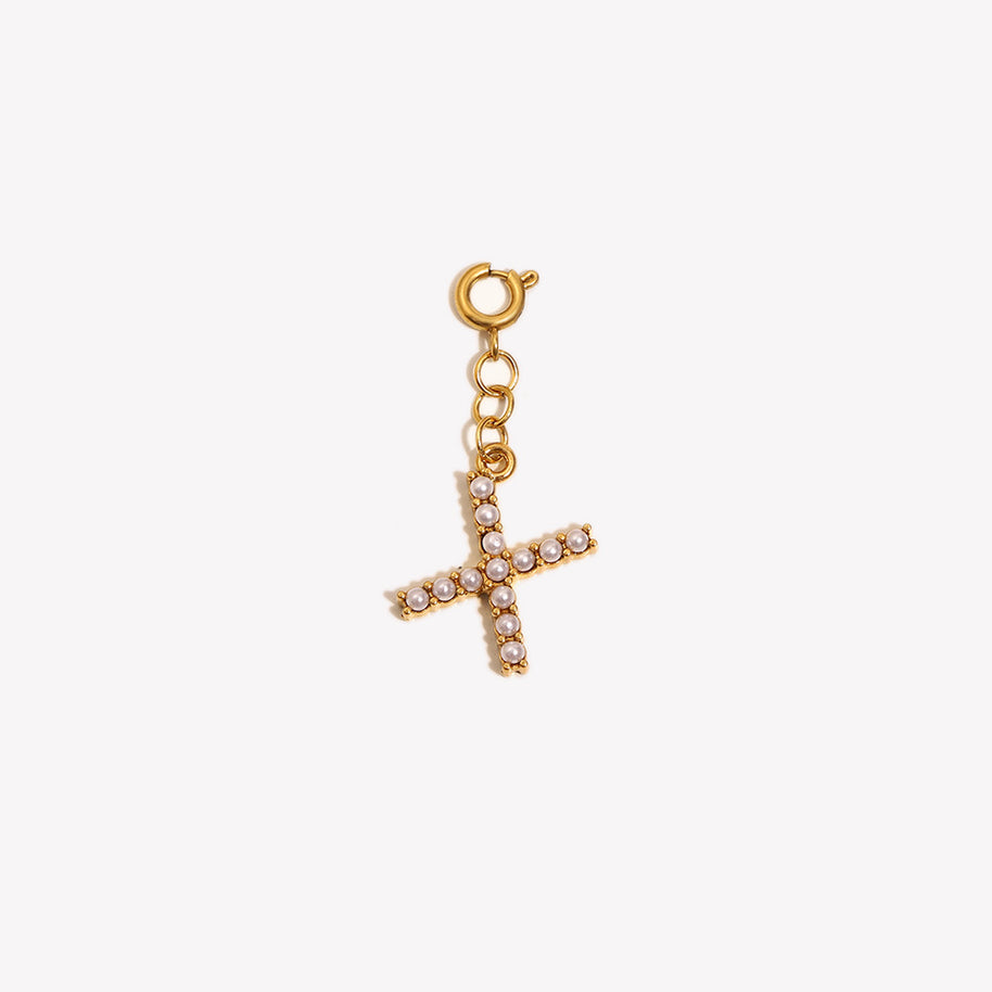 Versatile Spring Clasp Pendant English Letters Women JXC9510