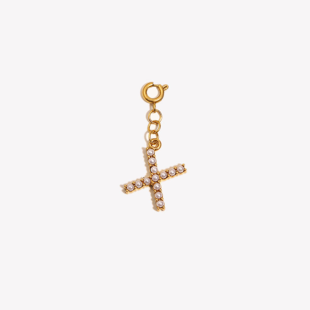 Versatile Spring Clasp Pendant English Letters Women JXC9510