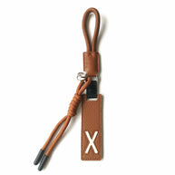 Whale Keychain | Leather Letter Charm | Cute Bag Pendant