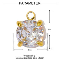 Tennis Racket Pendant | Sporty Chic Love Moon Star Charm