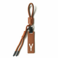 Whale Keychain | Leather Letter Charm | Cute Bag Pendant