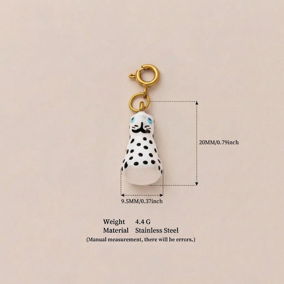 Popular Animal Series Clog Decoration 18K Gold JX26041250GK