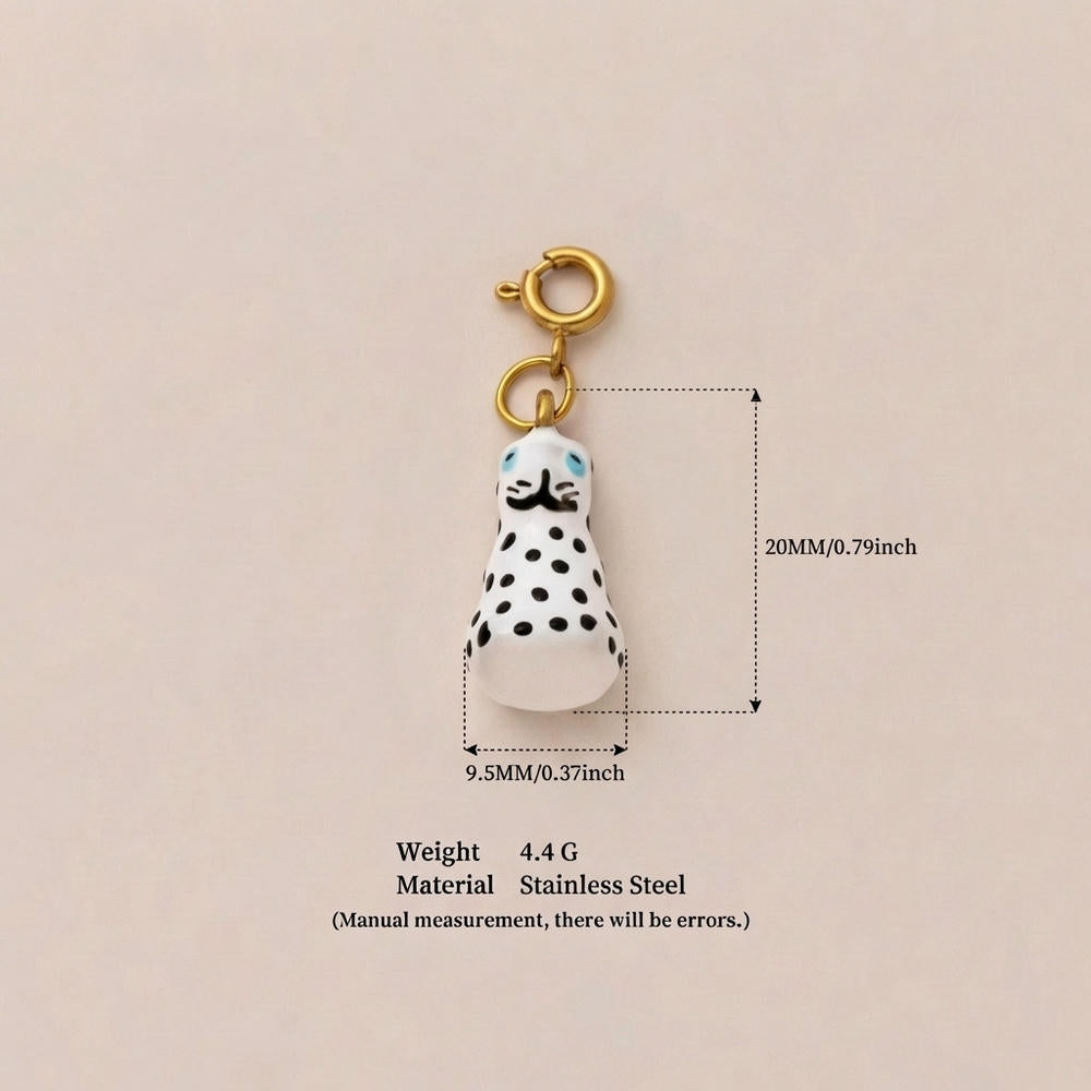 Popular Animal Series Clog Decoration 18K Gold JX26041250GK