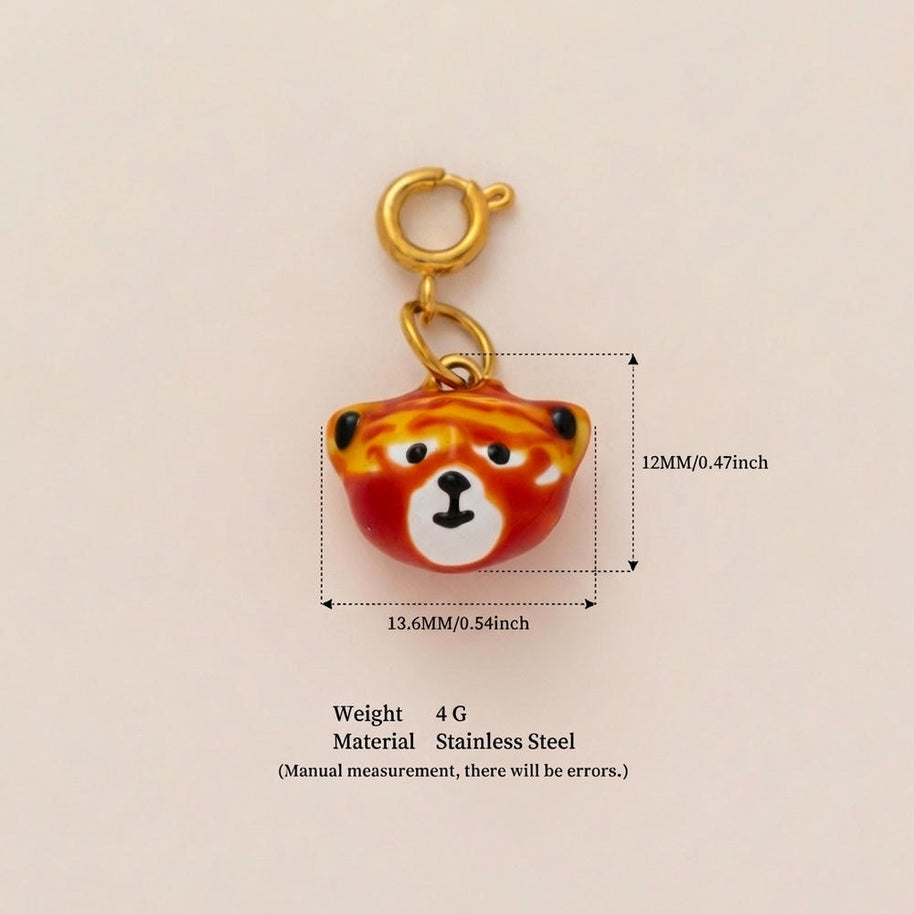 Popular Animal Series Clog Decoration 18K Gold JX26041250GK