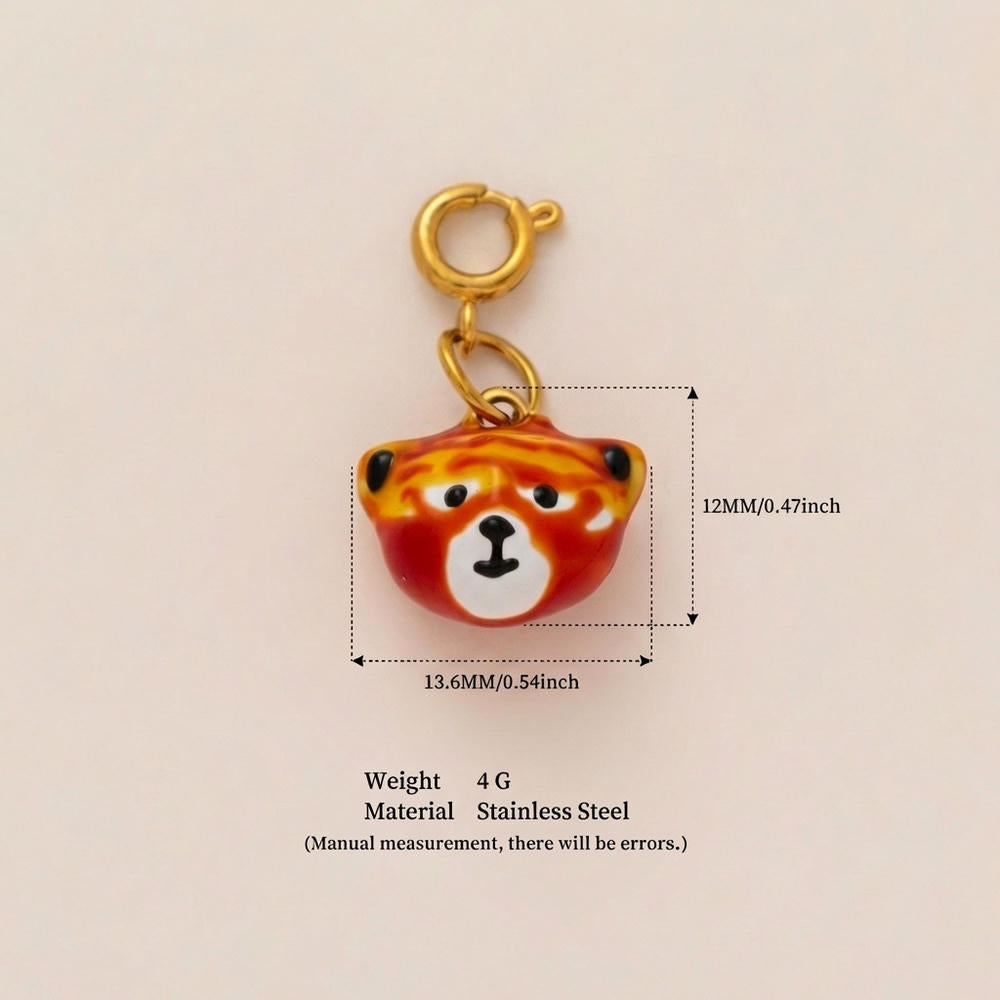 Popular Animal Series Clog Decoration 18K Gold JX26041250GK