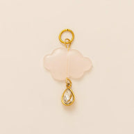 Cloud Geometric Shoe Jewel 18K Gold Steel JX26041255GK