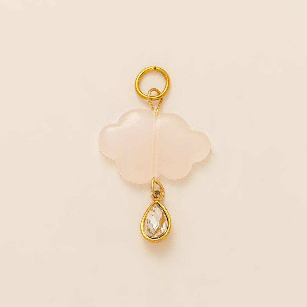 Cloud Geometric Shoe Jewel 18K Gold Steel JX26041255GK