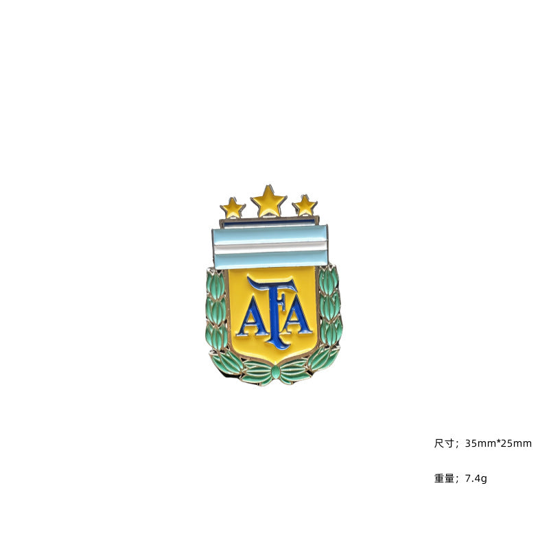 Club Football Pin | Real Madrid Chelsea Man City | Badge