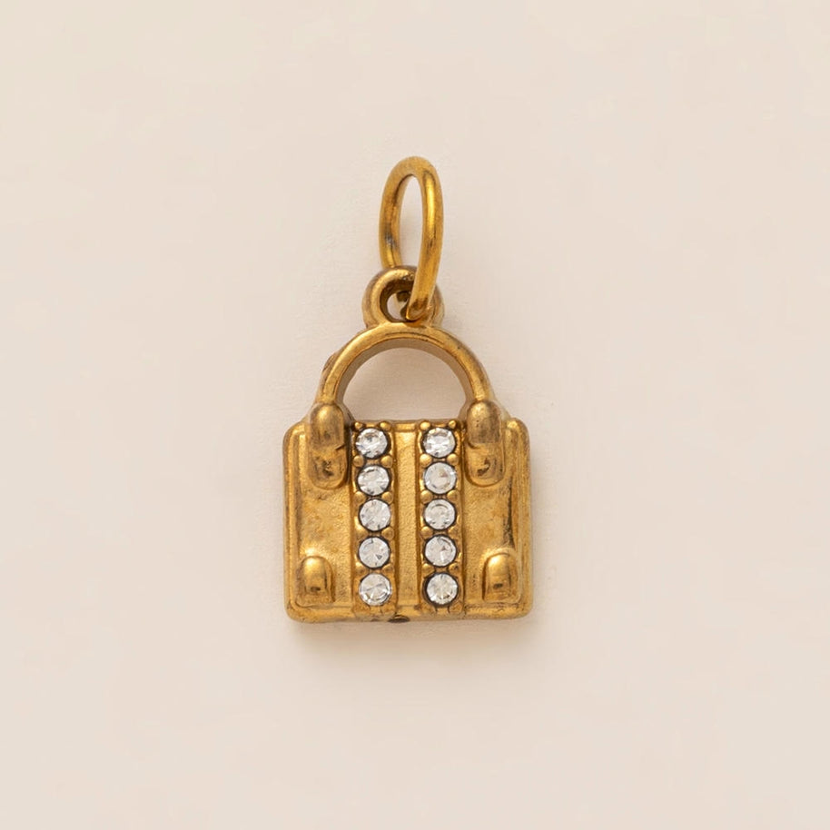Skate Earphone Shoe Trinket 18K Gold Steel JX26041261GK