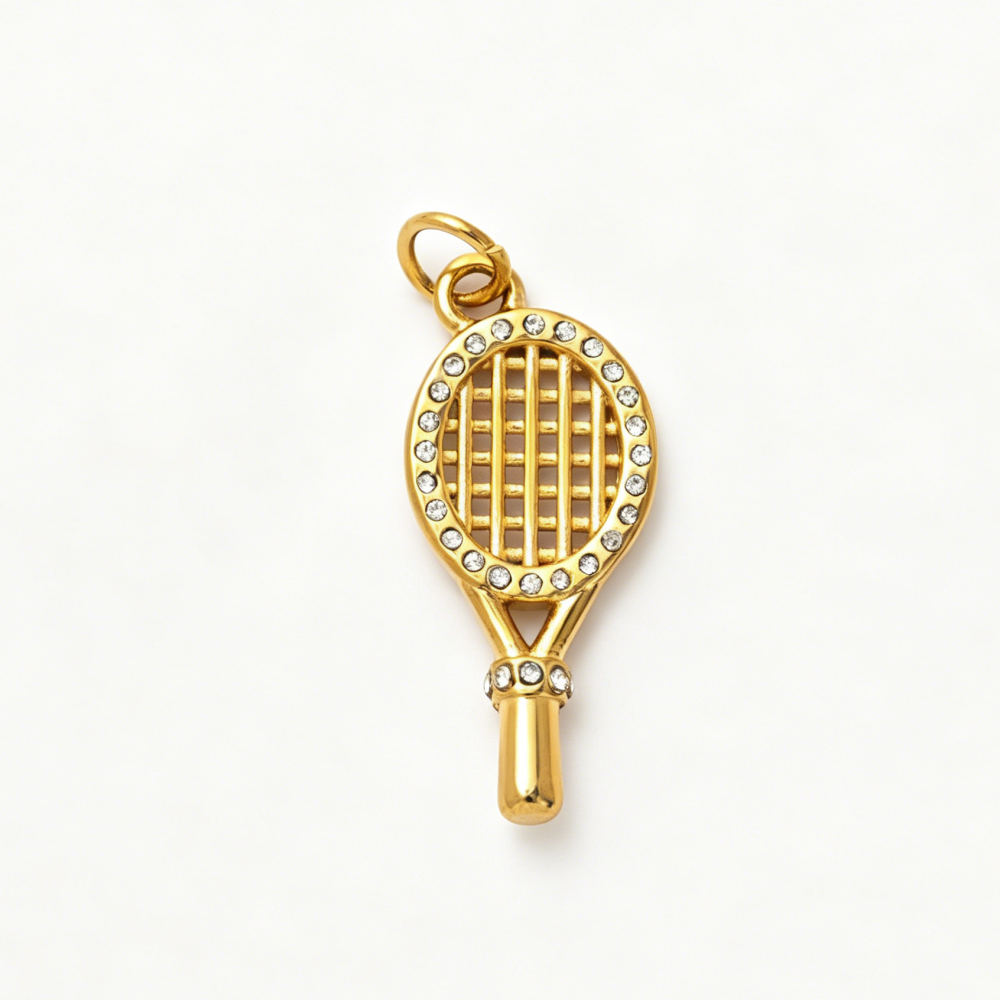 Sports Themed Charms Tennis Volleyball Hockey DIY Pendants