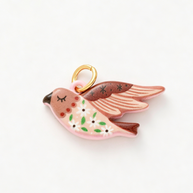 Whimsical Enamel Charms Animal Nature DIY Pendants for Bags