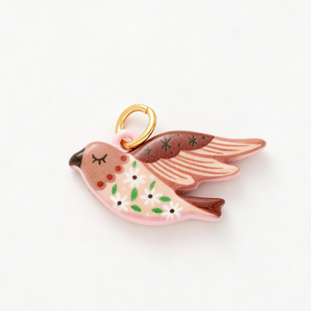 Whimsical Enamel Charms Animal Nature DIY Pendants for Bags