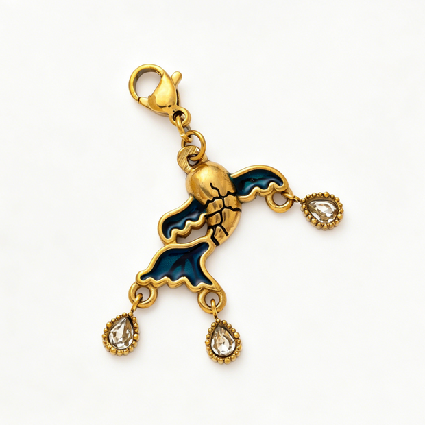 Summer Stainless Steel Beach Turtle Pendant Vacation Charm