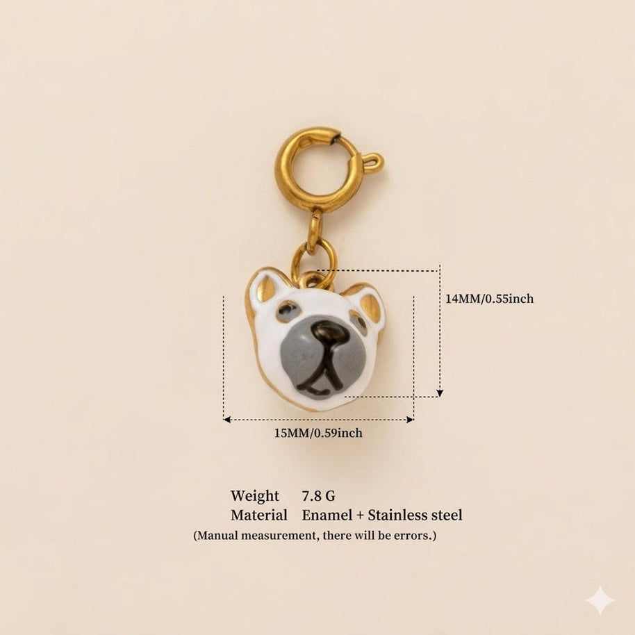 Popular Animal Series Clog Decoration 18K Gold JX26041250GK