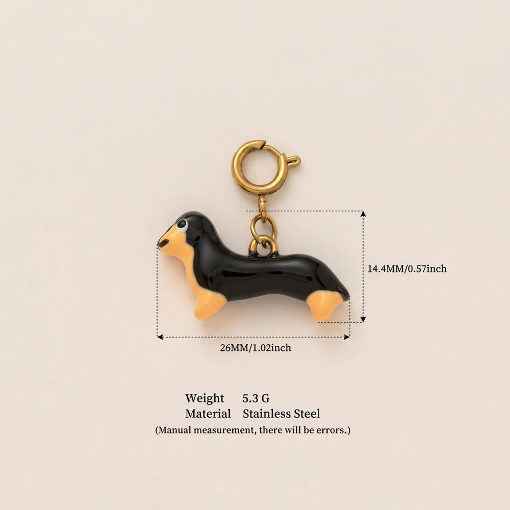 Popular Animal Series Clog Decoration 18K Gold JX26041250GK