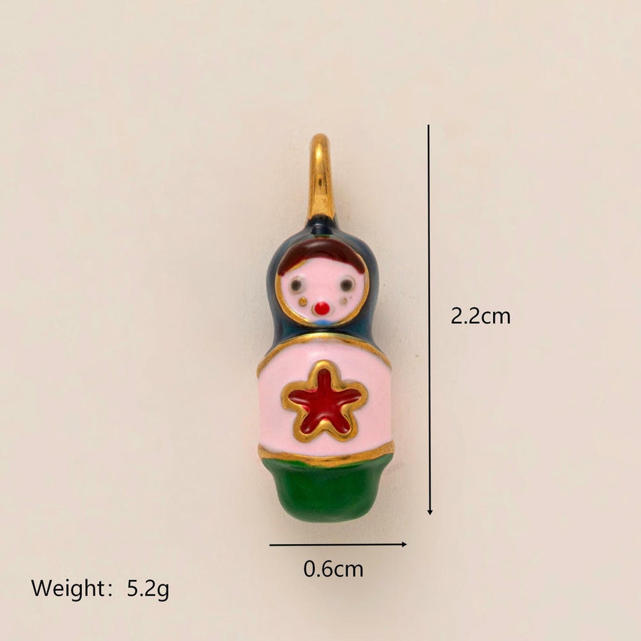 Daily Life Fashion Shoe Jewel 18K Gold JX26041247GK