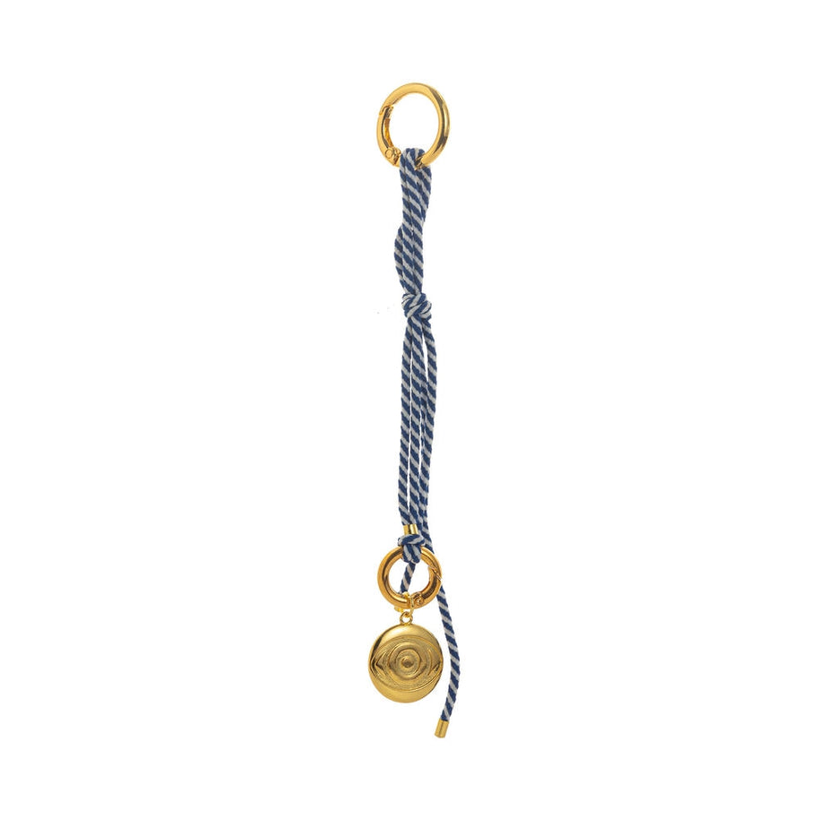 Rope Chain Bag Charm Lucky Horseshoe Smile Accessories