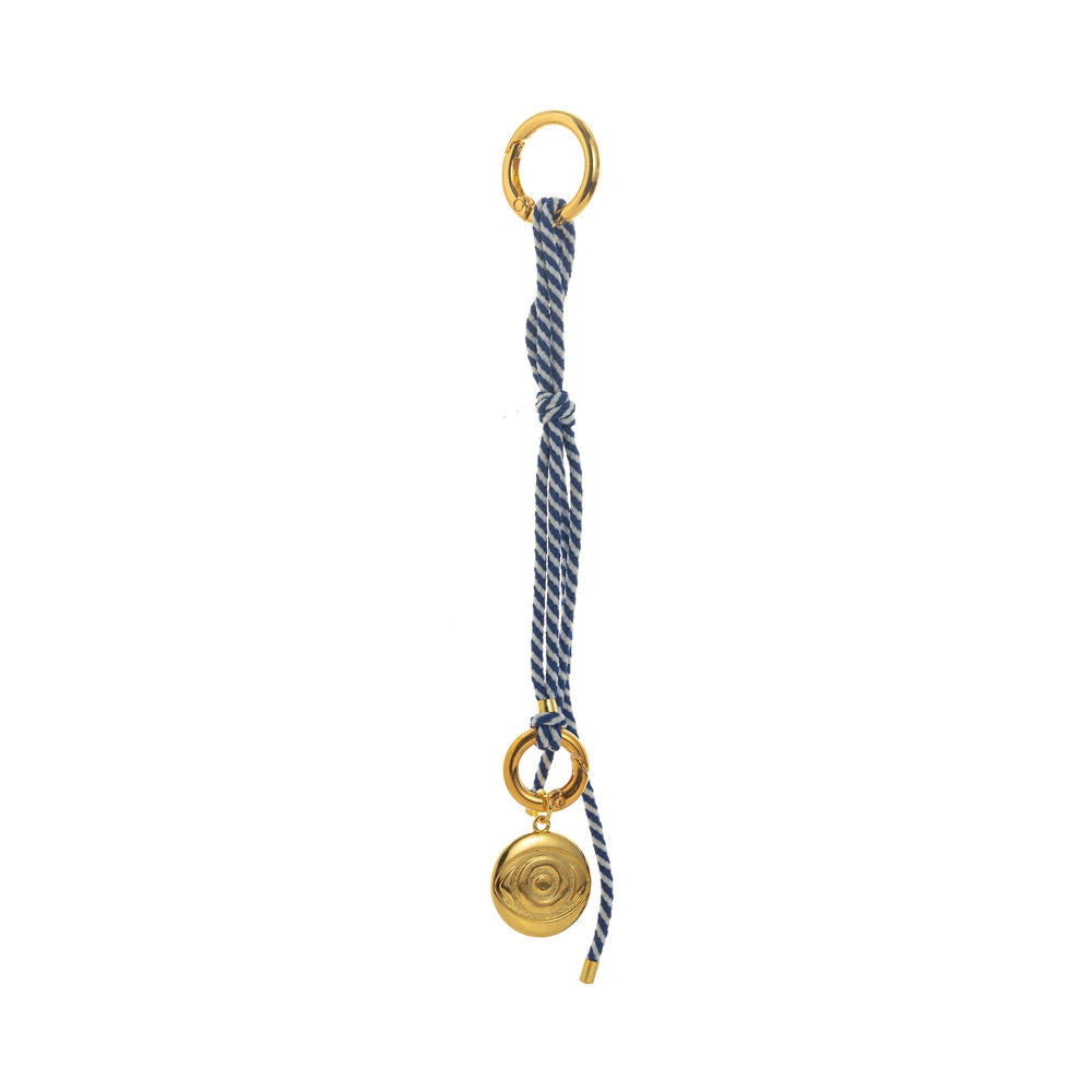 Rope Chain Bag Charm Lucky Horseshoe Smile Accessories