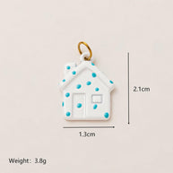 House Motif Footwear Ornament 18K Gold JX26041248GK