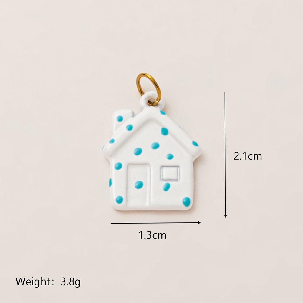 House Motif Footwear Ornament 18K Gold JX26041248GK