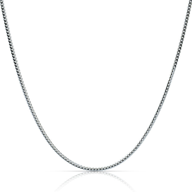1.8mm Serpentine Chain Necklace