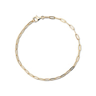 Dainty Paperclip Bracelet