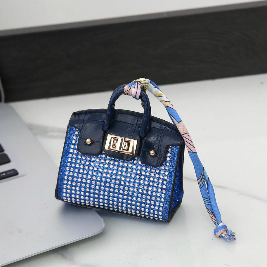 Mini House Bag | Urban Minimalism Keychain | Lipstick Holr