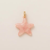 DIY Jewelry Pendant Heart Star Copper Charm JX26041202GK