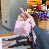 PU Rhinestones Keychain | Mini Bag Charm | Ins Fashion