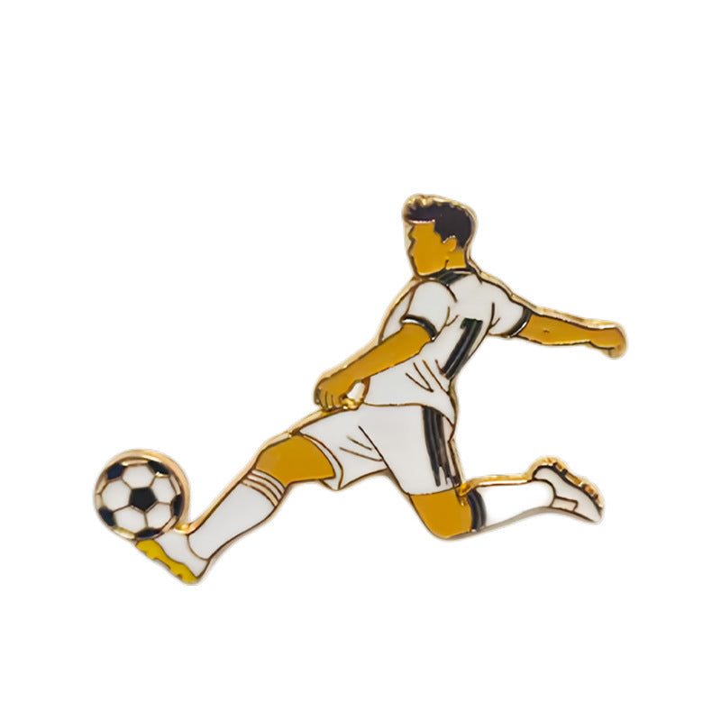 World Cup Pin | Creative Enamel Badge | Collectible