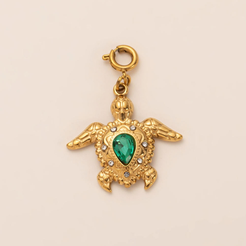 Beach Bikini Turtle Starfish Pendant Chain Vacation Charm