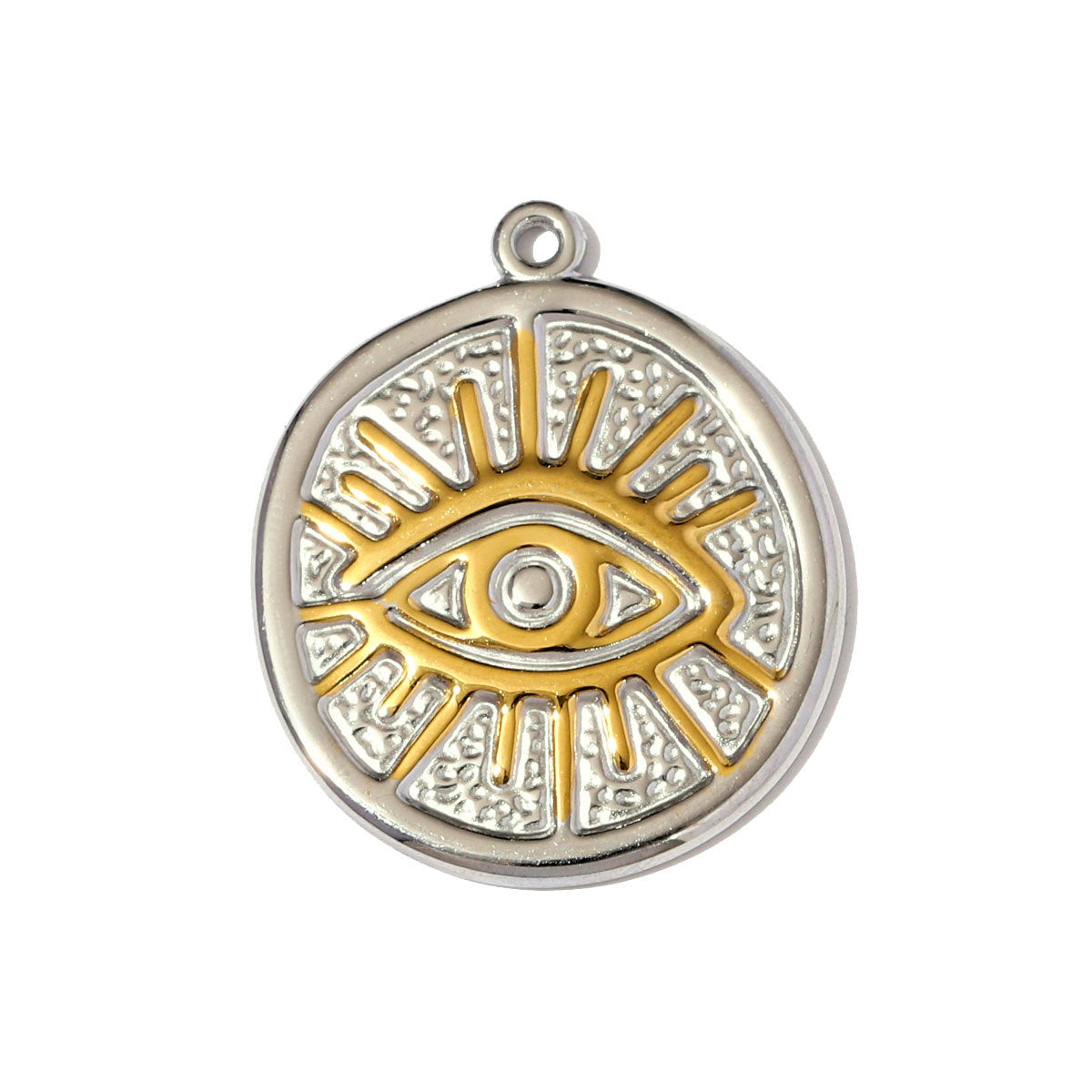 Fatima Hand Pendant | Ethnic Egyptian Pharaoh Steel Charm