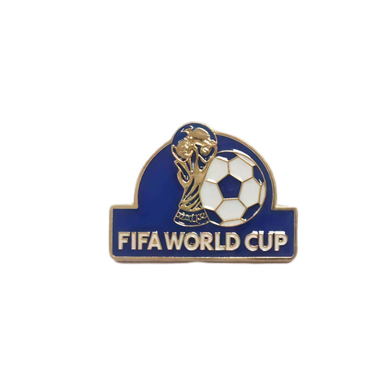 World Cup Pin | Creative Enamel Badge | Collectible