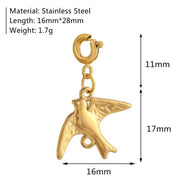 European Fashion DIY Nature Animal  Flower Pendant Women