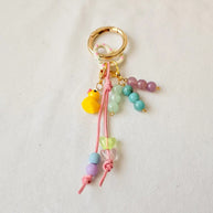 Dopamine DIY Colorful Beaded Bag Keychain Charm JX26032073GK