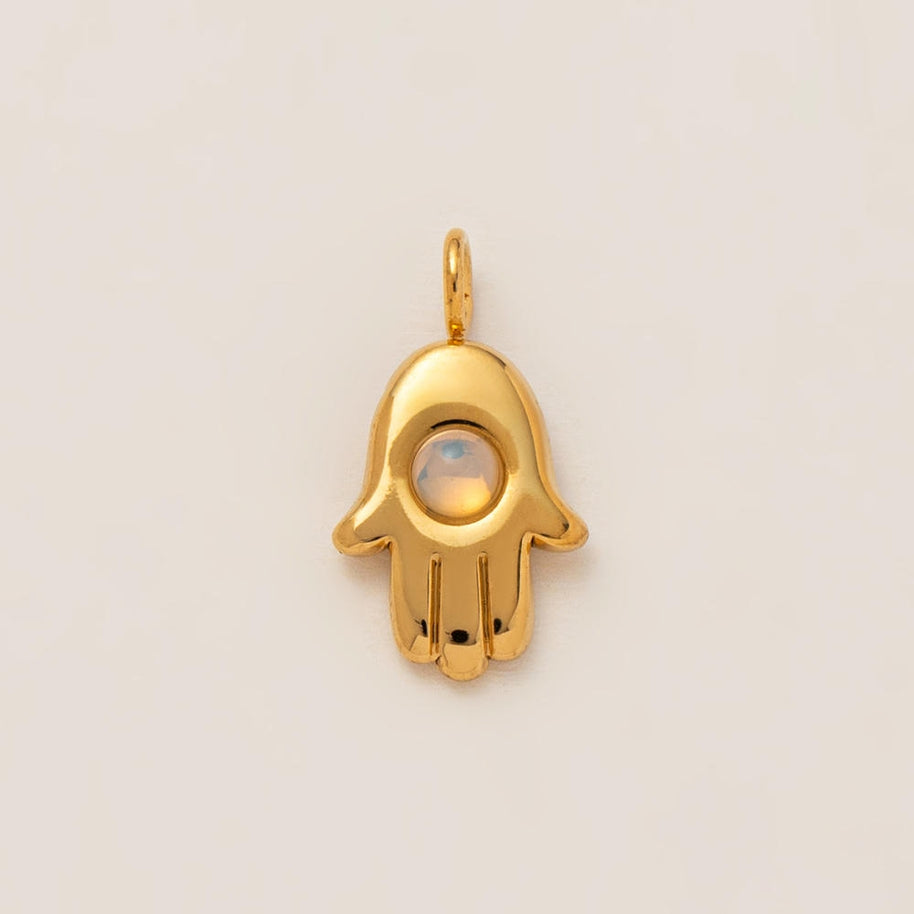 Celestial Evil Eye Hamsa Charms Stainless Steel DIY Pendants
