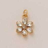 Birthstone Pendant Ins Style Natural Stone Dainty Charm