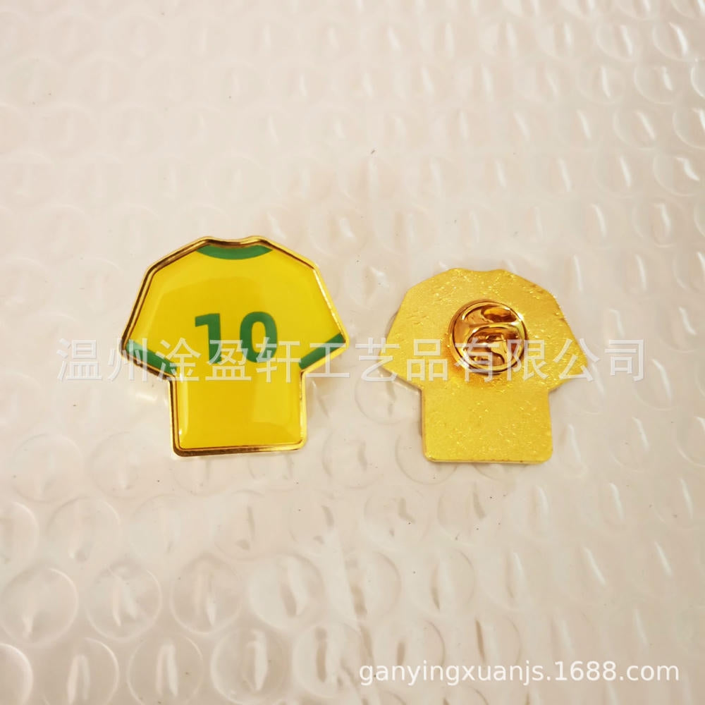 Ronaldo Messi Pin | Football Legend Badge | Fan Gift