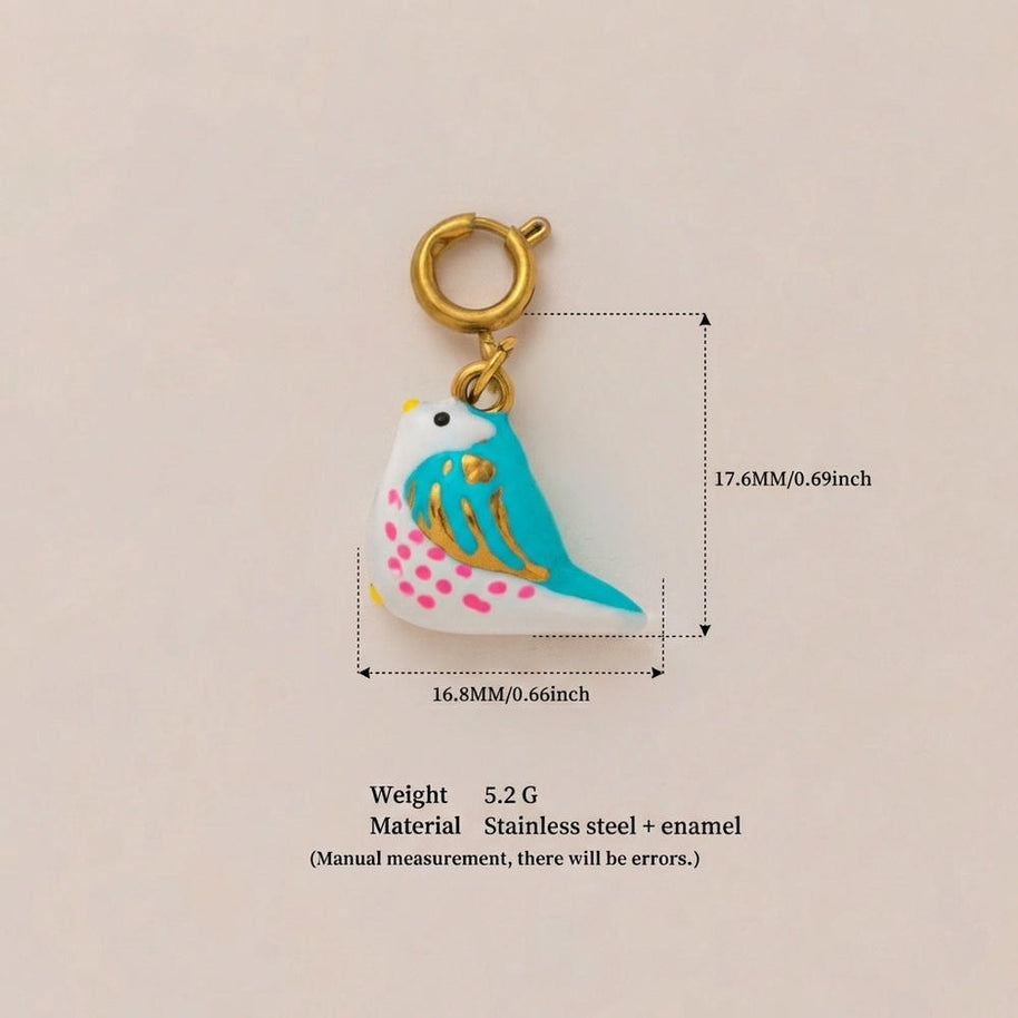 Popular Animal Series Clog Decoration 18K Gold JX26041250GK