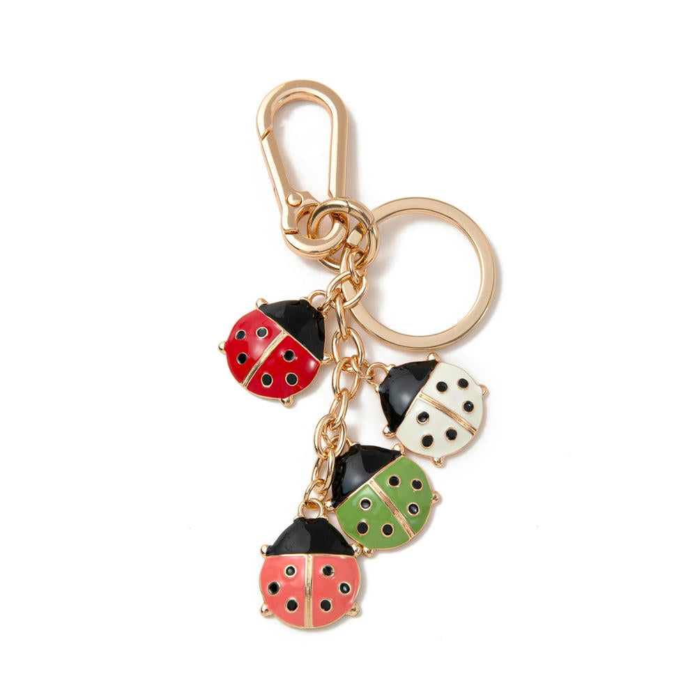 Cute Ladybug Fruit Bag Charms DIY Keychain Accessories