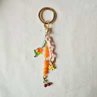 Dopamine DIY Colorful Beaded Bag Keychain Charm JX26032073GK