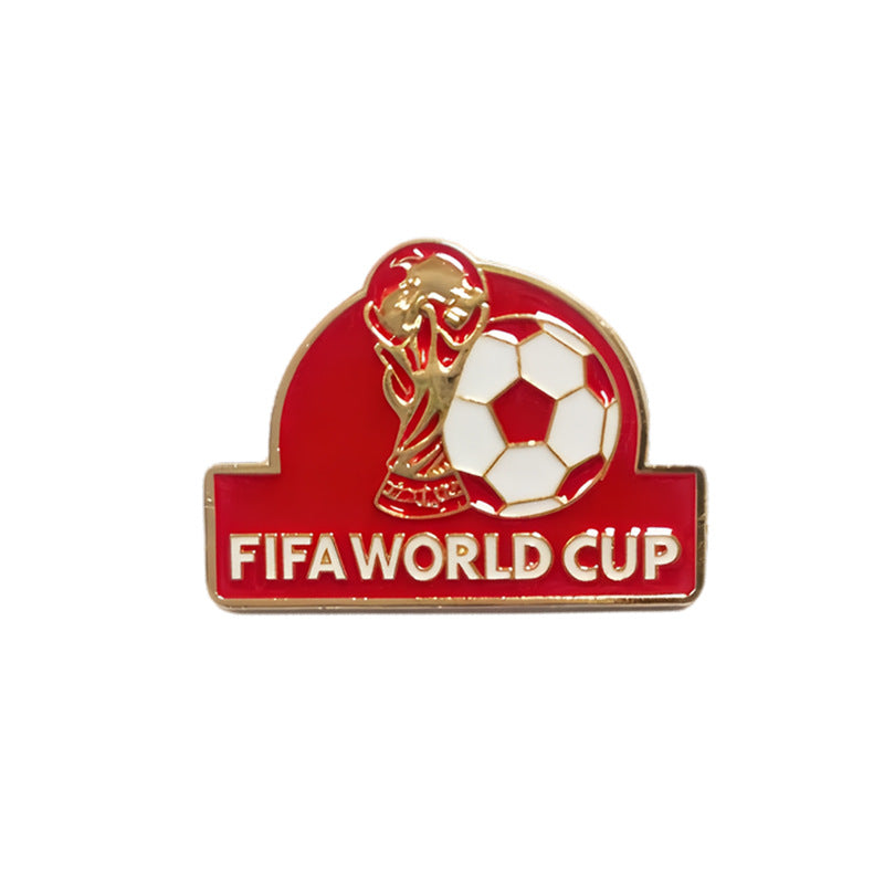 World Cup Pin | Creative Enamel Badge | Collectible