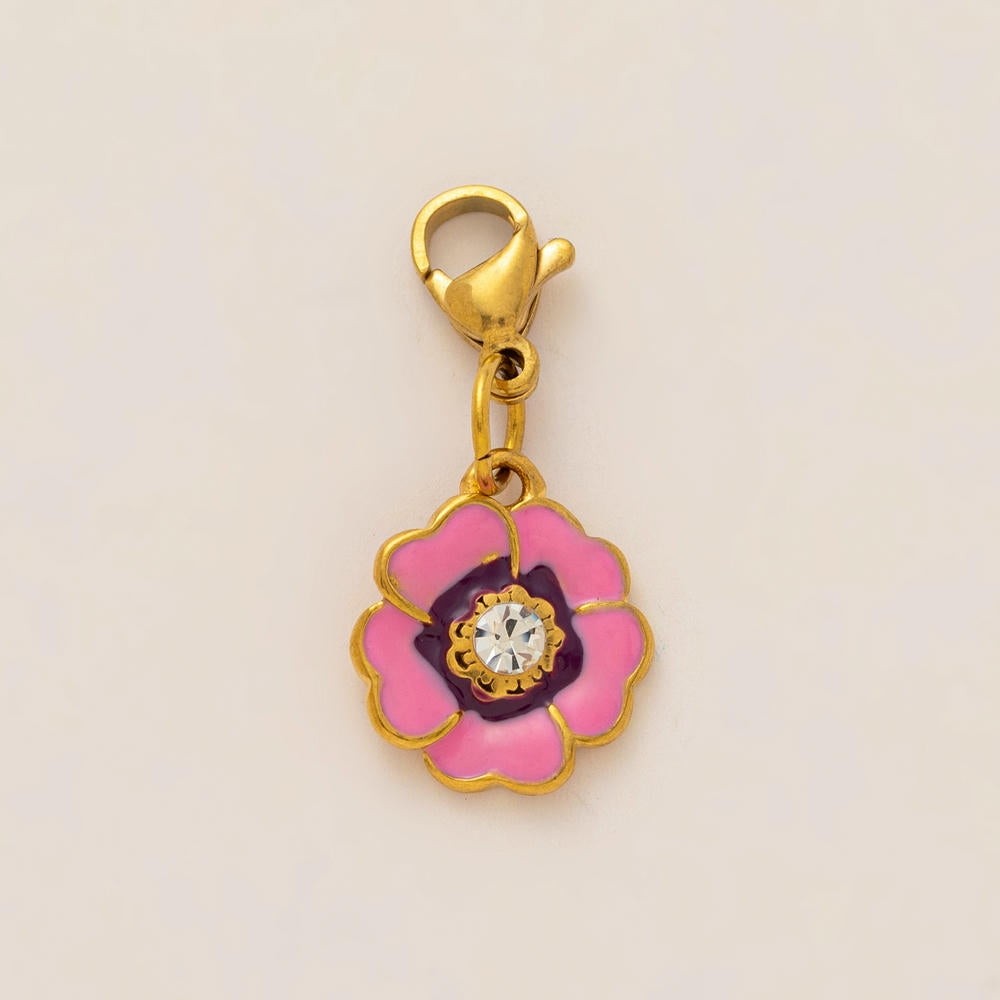 18K Gold Shoe Charm Stainless Steel DIY JX26041237GK
