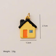 House Motif Footwear Ornament 18K Gold JX26041248GK