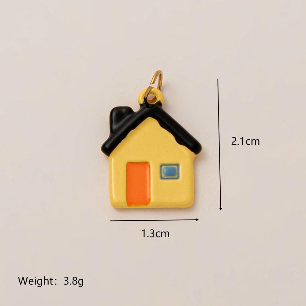 House Motif Footwear Ornament 18K Gold JX26041248GK