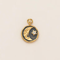 Celestial Evil Eye Hamsa Charms Stainless Steel DIY Pendants